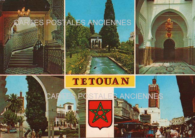 Cartes postales anciennes > CARTES POSTALES > carte postale ancienne > cartes-postales-ancienne.com Maroc Tetouan