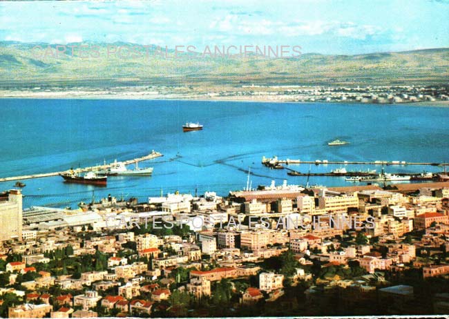 Cartes postales anciennes > CARTES POSTALES > carte postale ancienne > cartes-postales-ancienne.com Israel Haifa