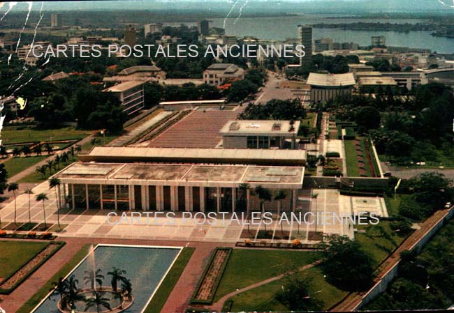 Cartes postales anciennes > CARTES POSTALES > carte postale ancienne > cartes-postales-ancienne.com Republique de cote d'ivoire Abidjan