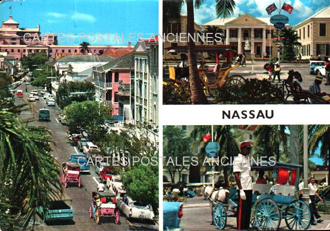 Cartes postales anciennes > CARTES POSTALES > carte postale ancienne > cartes-postales-ancienne.com Etats unis Bahamas Nassau