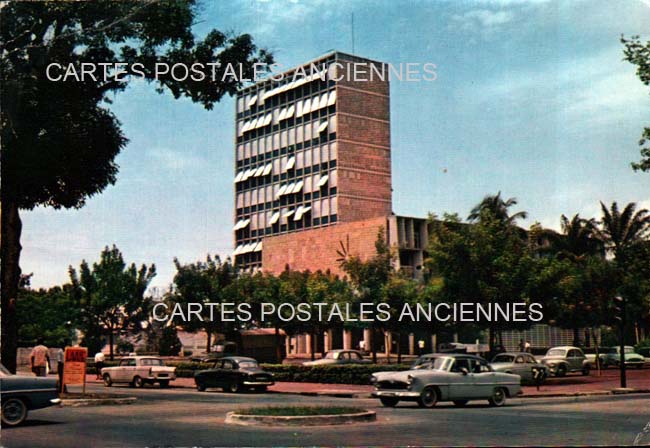 Cartes postales anciennes > CARTES POSTALES > carte postale ancienne > cartes-postales-ancienne.com Republique de cote d'ivoire Abidjan