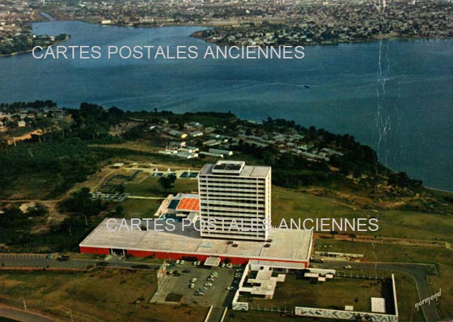 Cartes postales anciennes > CARTES POSTALES > carte postale ancienne > cartes-postales-ancienne.com Republique de cote d'ivoire Abidjan