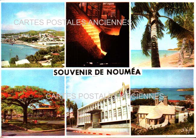 Cartes postales anciennes > CARTES POSTALES > carte postale ancienne > cartes-postales-ancienne.com Nouvelle caledonie Noumea