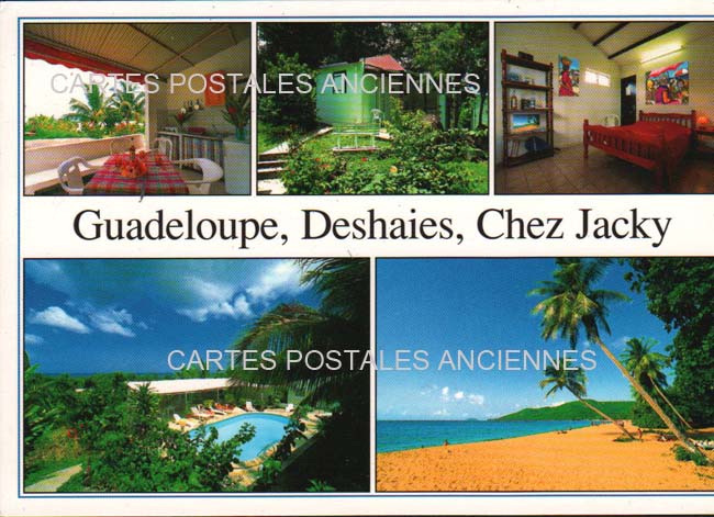 Cartes postales anciennes > CARTES POSTALES > carte postale ancienne > cartes-postales-ancienne.com Antilles francaises Guadeloupe. Deshaies