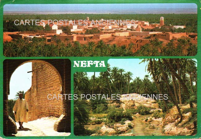 Cartes postales anciennes > CARTES POSTALES > carte postale ancienne > cartes-postales-ancienne.com Tunisie Nefta