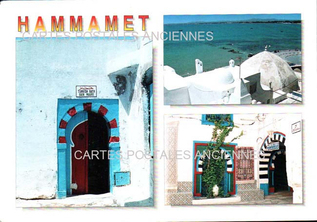 Cartes postales anciennes > CARTES POSTALES > carte postale ancienne > cartes-postales-ancienne.com Tunisie Hammamet