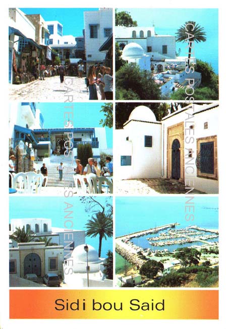 Cartes postales anciennes > CARTES POSTALES > carte postale ancienne > cartes-postales-ancienne.com Tunisie Sidi bou said