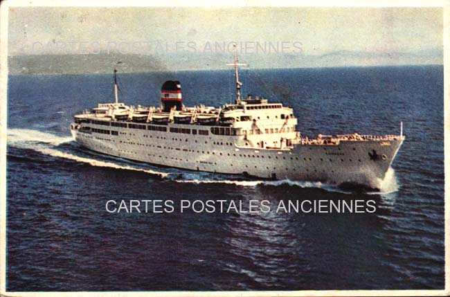 Cartes postales anciennes > CARTES POSTALES > carte postale ancienne > cartes-postales-ancienne.com Mer Paquebots