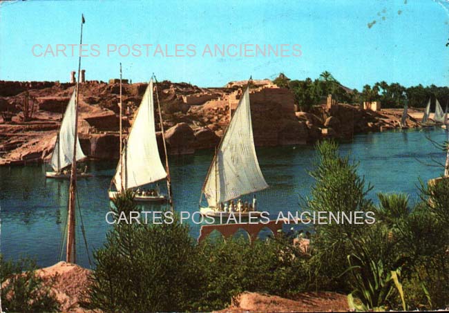 Cartes postales anciennes > CARTES POSTALES > carte postale ancienne > cartes-postales-ancienne.com Egypte Assouan