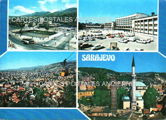 Cartes postales anciennes > CARTES POSTALES > carte postale ancienne > cartes-postales-ancienne.com Republique yougoslave Sarajevo