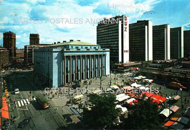 Cartes postales anciennes > CARTES POSTALES > carte postale ancienne > cartes-postales-ancienne.com Union europeenne Suede Stockholm