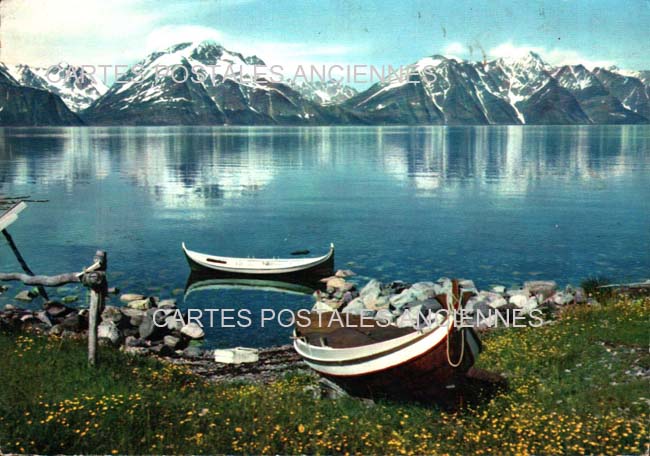 Cartes postales anciennes > CARTES POSTALES > carte postale ancienne > cartes-postales-ancienne.com Union europeenne Norvege Lyngenfjord