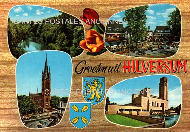 Cartes postales anciennes > CARTES POSTALES > carte postale ancienne > cartes-postales-ancienne.com Union europeenne Pays bas Hilversum