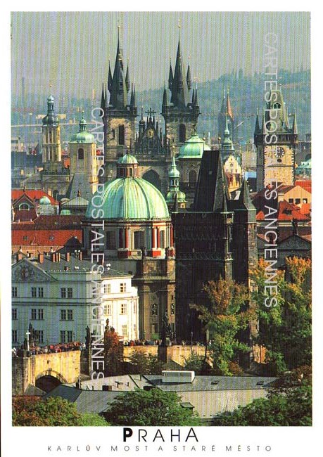 Cartes postales anciennes > CARTES POSTALES > carte postale ancienne > cartes-postales-ancienne.com Union europeenne Hongrie Prague