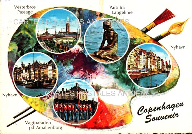 Cartes postales anciennes > CARTES POSTALES > carte postale ancienne > cartes-postales-ancienne.com Union europeenne Danemark Copenhague