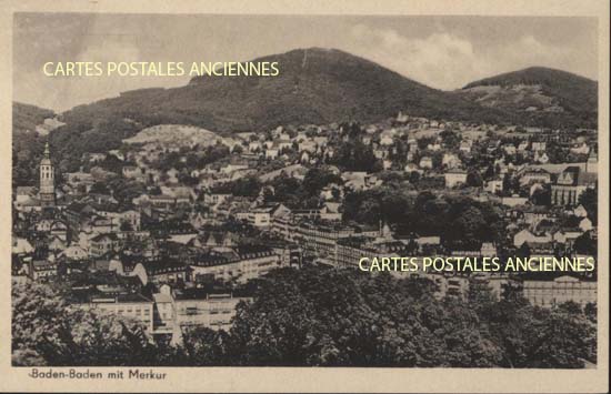 Cartes postales anciennes > CARTES POSTALES > carte postale ancienne > cartes-postales-ancienne.com Union europeenne Allemagne Baden baden