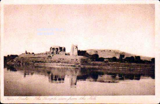 Cartes postales anciennes > CARTES POSTALES > carte postale ancienne > cartes-postales-ancienne.com Egypte Kom ombo