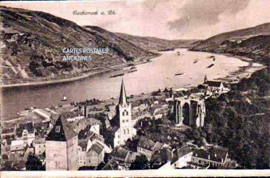 Cartes postales anciennes > CARTES POSTALES > carte postale ancienne > cartes-postales-ancienne.com Union europeenne Allemagne Bacharach