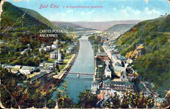 Cartes postales anciennes > CARTES POSTALES > carte postale ancienne > cartes-postales-ancienne.com Union europeenne Allemagne Bad ems