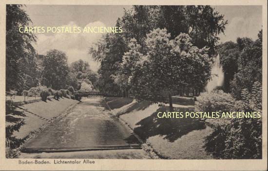 Cartes postales anciennes > CARTES POSTALES > carte postale ancienne > cartes-postales-ancienne.com Union europeenne Allemagne Baden baden