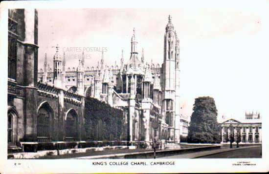 Cartes postales anciennes > CARTES POSTALES > carte postale ancienne > cartes-postales-ancienne.com Angleterre Cambridge