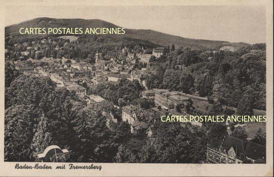 Cartes postales anciennes > CARTES POSTALES > carte postale ancienne > cartes-postales-ancienne.com Union europeenne Allemagne Baden baden