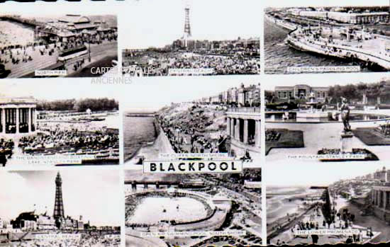 Cartes postales anciennes > CARTES POSTALES > carte postale ancienne > cartes-postales-ancienne.com Angleterre Blackpool