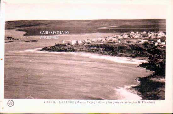 Cartes postales anciennes > CARTES POSTALES > carte postale ancienne > cartes-postales-ancienne.com Maroc Larache