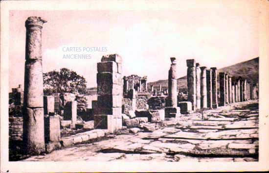 Cartes postales anciennes > CARTES POSTALES > carte postale ancienne > cartes-postales-ancienne.com Algerie Djemila