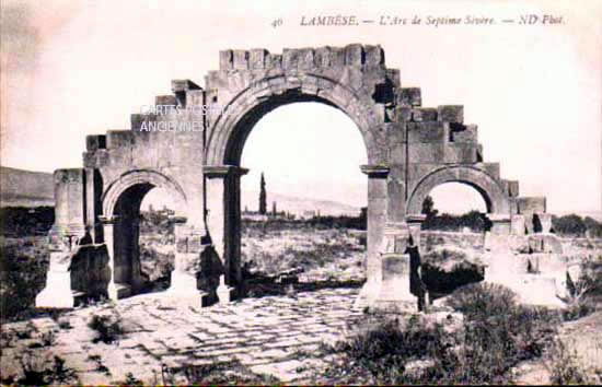 Cartes postales anciennes > CARTES POSTALES > carte postale ancienne > cartes-postales-ancienne.com Algerie Lambese tazoult