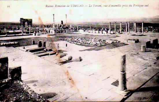 Cartes postales anciennes > CARTES POSTALES > carte postale ancienne > cartes-postales-ancienne.com Algerie Timgad