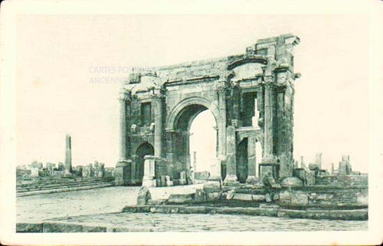 Cartes postales anciennes > CARTES POSTALES > carte postale ancienne > cartes-postales-ancienne.com Algerie Timgad