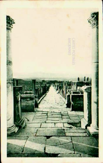 Cartes postales anciennes > CARTES POSTALES > carte postale ancienne > cartes-postales-ancienne.com Algerie Timgad