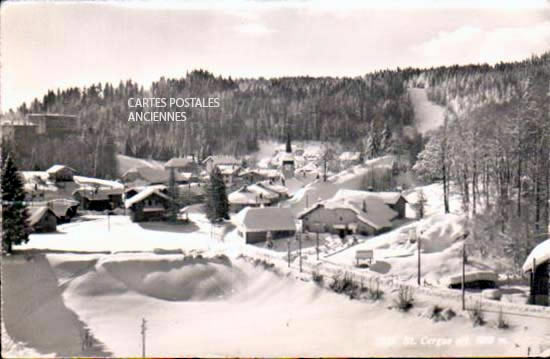 Cartes postales anciennes > CARTES POSTALES > carte postale ancienne > cartes-postales-ancienne.com Suisse Saint cergue