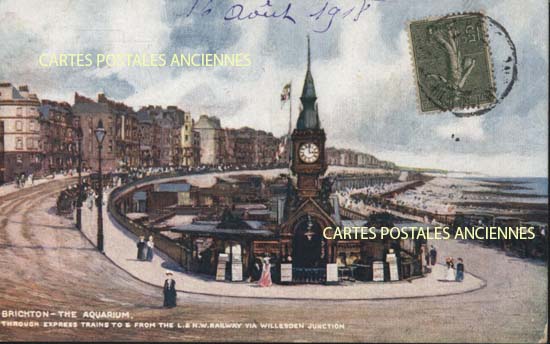 Cartes postales anciennes > CARTES POSTALES > carte postale ancienne > cartes-postales-ancienne.com Angleterre Brighton