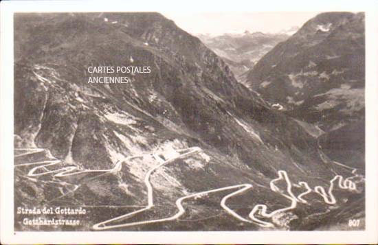 Cartes postales anciennes > CARTES POSTALES > carte postale ancienne > cartes-postales-ancienne.com Suisse San gottardo