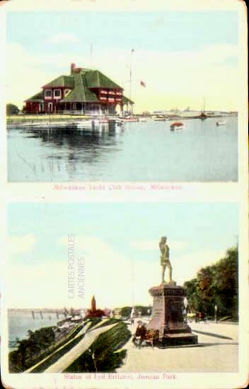 Cartes postales anciennes > CARTES POSTALES > carte postale ancienne > cartes-postales-ancienne.com Etats unis Milwaukee