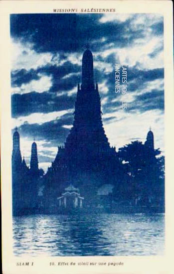 Cartes postales anciennes > CARTES POSTALES > carte postale ancienne > cartes-postales-ancienne.com Thailande Bangkok