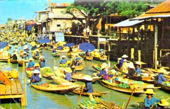 Cartes postales anciennes > CARTES POSTALES > carte postale ancienne > cartes-postales-ancienne.com Thailande Bangkok