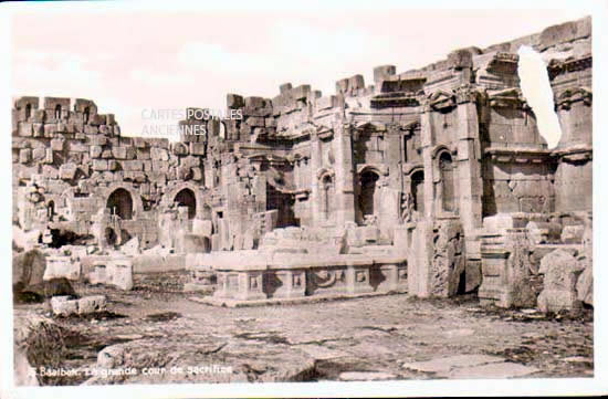 Cartes postales anciennes > CARTES POSTALES > carte postale ancienne > cartes-postales-ancienne.com Liban Baalbek