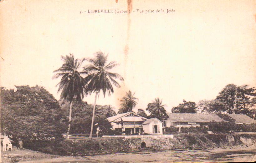 Cartes postales anciennes > CARTES POSTALES > carte postale ancienne > cartes-postales-ancienne.com Gabon Libreville