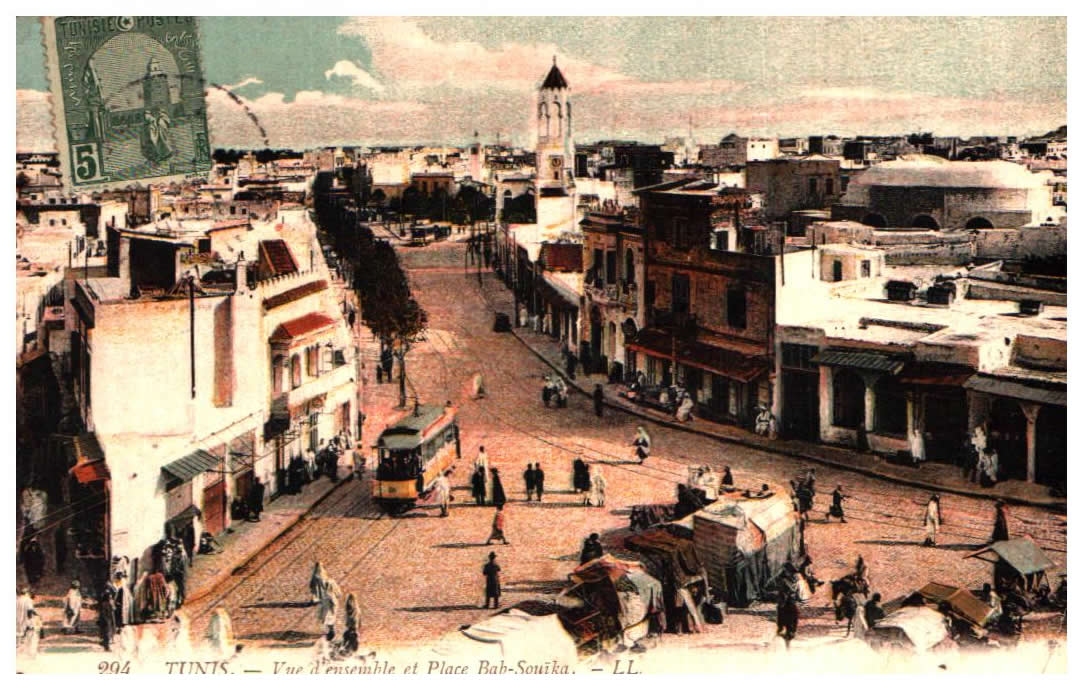 Cartes postales anciennes > CARTES POSTALES > carte postale ancienne > cartes-postales-ancienne.com Tunisie Tunis