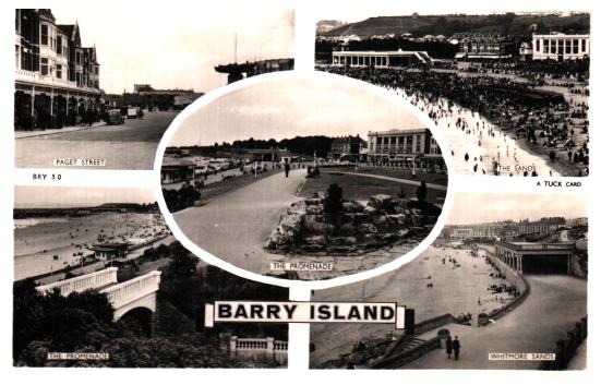 Cartes postales anciennes > CARTES POSTALES > carte postale ancienne > cartes-postales-ancienne.com Angleterre Barry island
