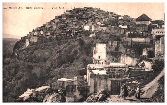 Cartes postales anciennes > CARTES POSTALES > carte postale ancienne > cartes-postales-ancienne.com Maroc Moulay idriss