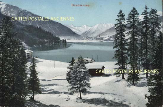 Cartes postales anciennes > CARTES POSTALES > carte postale ancienne > cartes-postales-ancienne.com Suisse Davos