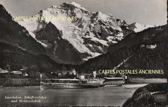Cartes postales anciennes > CARTES POSTALES > carte postale ancienne > cartes-postales-ancienne.com Suisse Interlaken