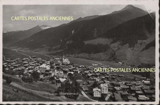 Cartes postales anciennes > CARTES POSTALES > carte postale ancienne > cartes-postales-ancienne.com Suisse Munster (valais)