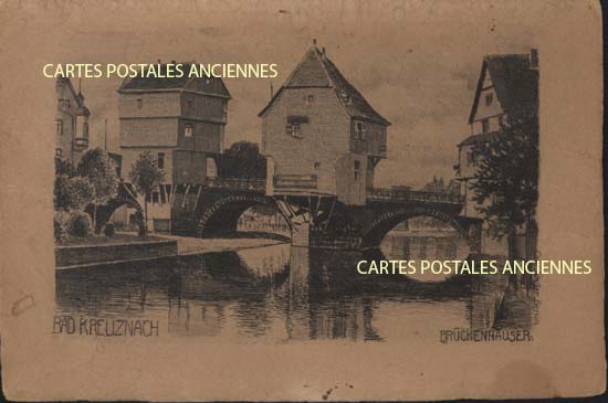 Cartes postales anciennes > CARTES POSTALES > carte postale ancienne > cartes-postales-ancienne.com Union europeenne Allemagne Bad kreuznach