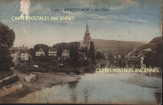 Cartes postales anciennes > CARTES POSTALES > carte postale ancienne > cartes-postales-ancienne.com Union europeenne Allemagne Bad kreuznach