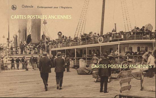Cartes postales anciennes > CARTES POSTALES > carte postale ancienne > cartes-postales-ancienne.com Union europeenne Belgique Ostende